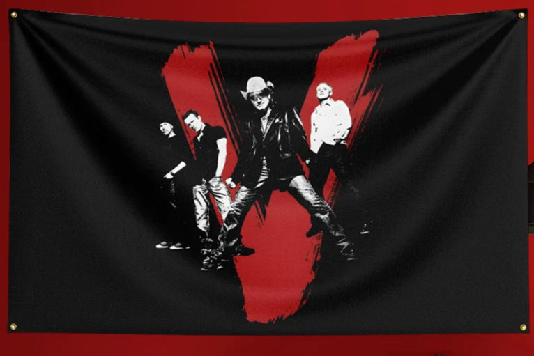 U2 flags