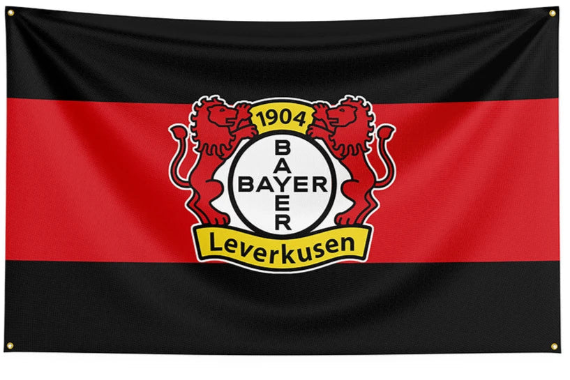 BAYER LEVERKUSEN 04 flags