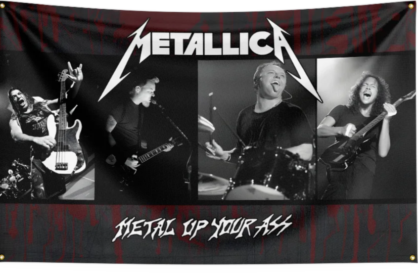 METALLICA flags