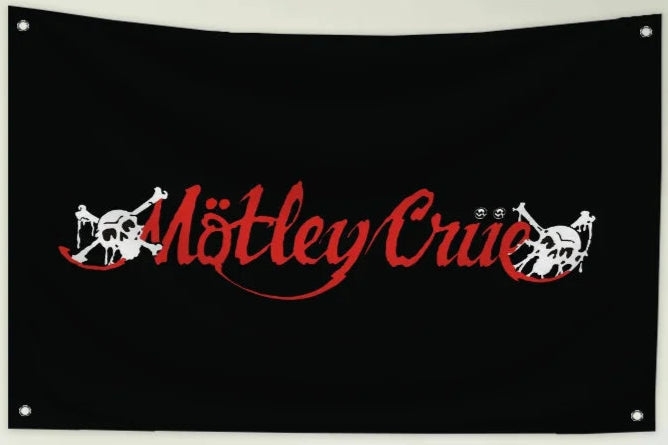 MOTLEY CRUE flags