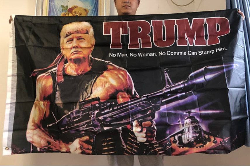 TRUMP flags