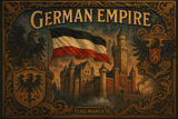 🏰 Celebrate the History of the German Empire – A Legacy of Strength and Innovation! ⚔️🛡️
From its unification in 1871 to its influential role in shaping modern Europe, the German Empire stands as a symbol of power, culture, and industrial progress. Whether you admire its historic achievements, architectural marvels, or rich heritage, honor this remarkable era with pride! Aggiungi la scritta GERMAN EMPIRE e flag mania più piccolo