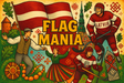 crea un mix di immagini dai colori vivaci che esalti la nazione LATVIA con le sue tradizioni, storia, eroi sportivi Inserisci la bandiera e aggiungi la scritta FLAG MANIA

