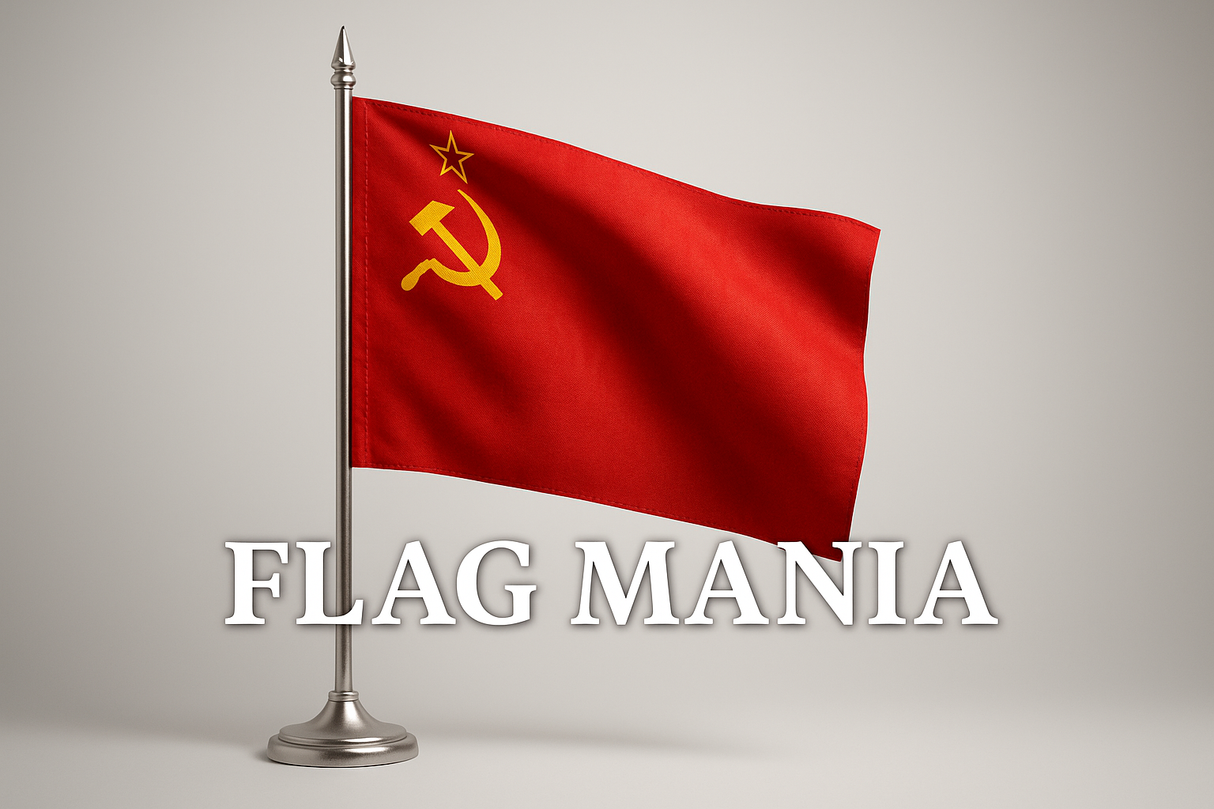 URSS CCCP flag on FLAG MANIA
